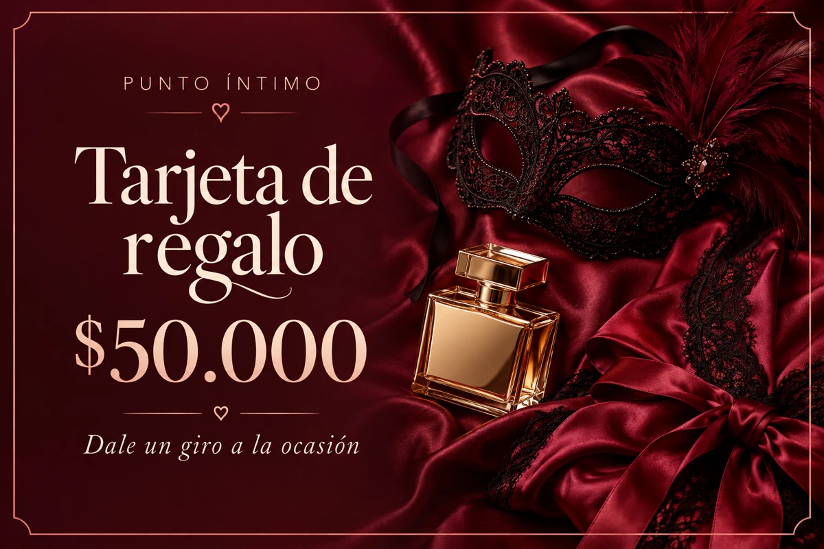 Gift Card Punto Íntimo $50.000 Tarjeta de regalo digital Punto Íntimo de 50.000 pesos chilenos