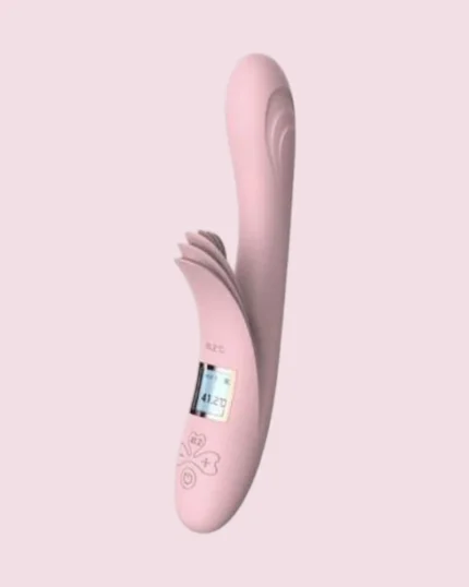 Vibrador Premium Calefacción USB - Doble Estimulación y 10 Modos