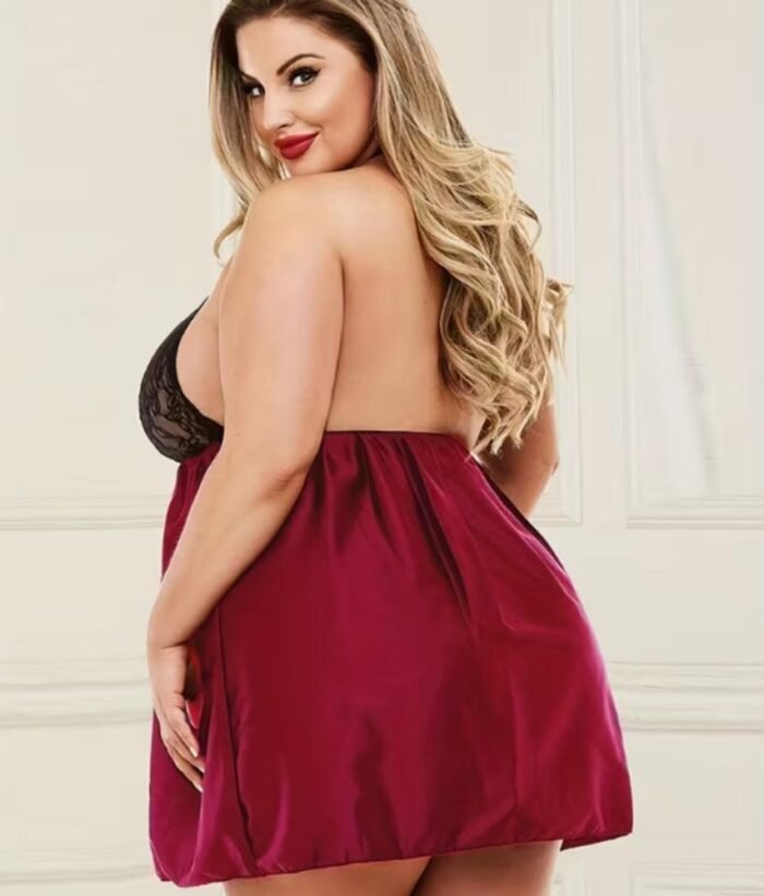 Lenceria Babydoll Encaje Tallas Grandes - Elegancia Sexy y Comodidad - Imagen 2