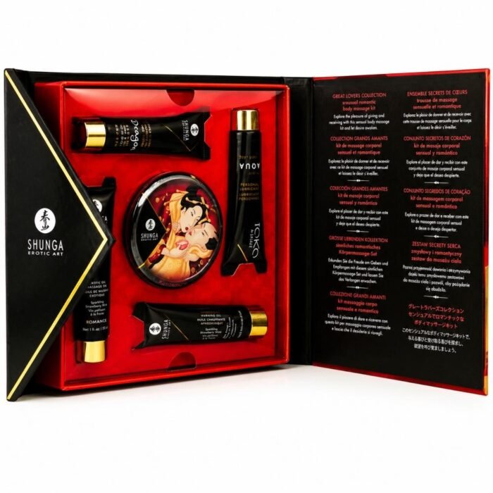 Kit Secretos de la Geisha Frutilla - Experiencia Sensual Elegante - Imagen 3
