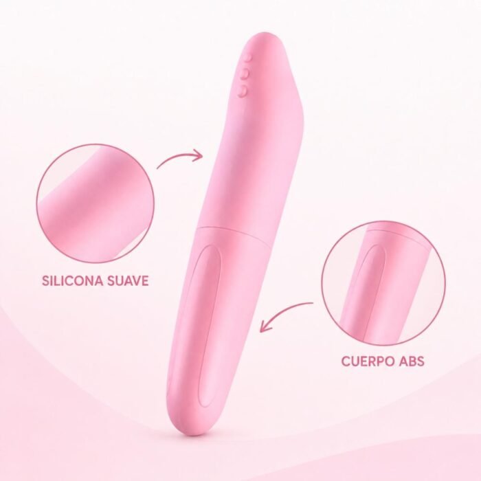 Vibrador Bala Delfín Waterproof - Compacto y Resistente al Agua - Imagen 3