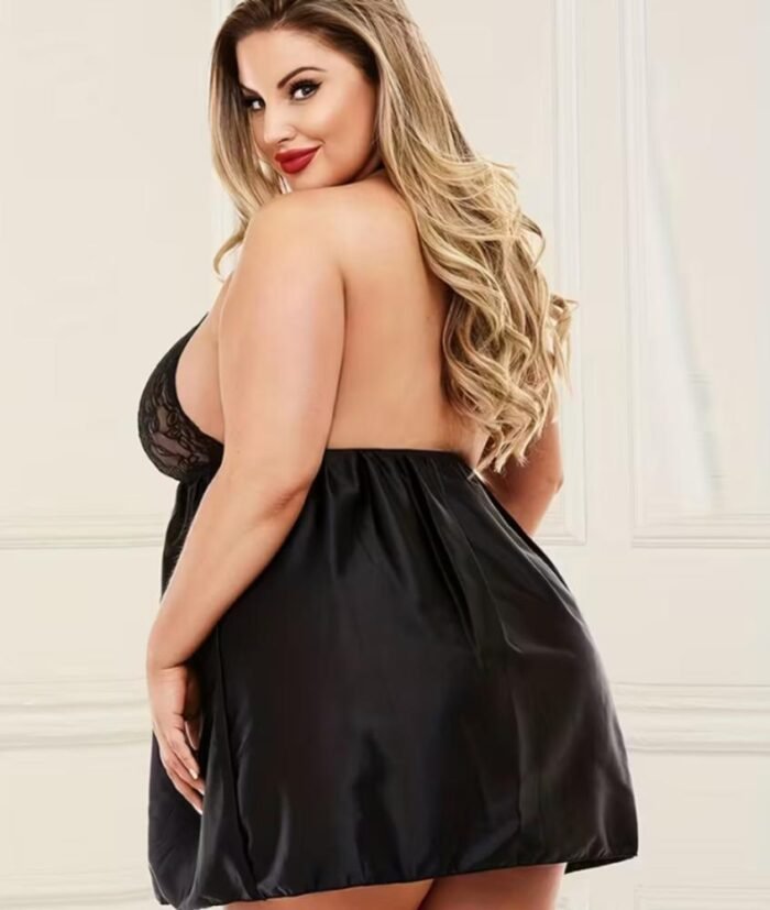 Lenceria Babydoll Encaje Tallas Grandes - Elegancia Sexy y Comodidad - Imagen 7
