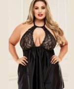 Lenceria Babydoll Encaje Tallas Grandes - Elegancia Sexy y Comodidad - Imagen 8