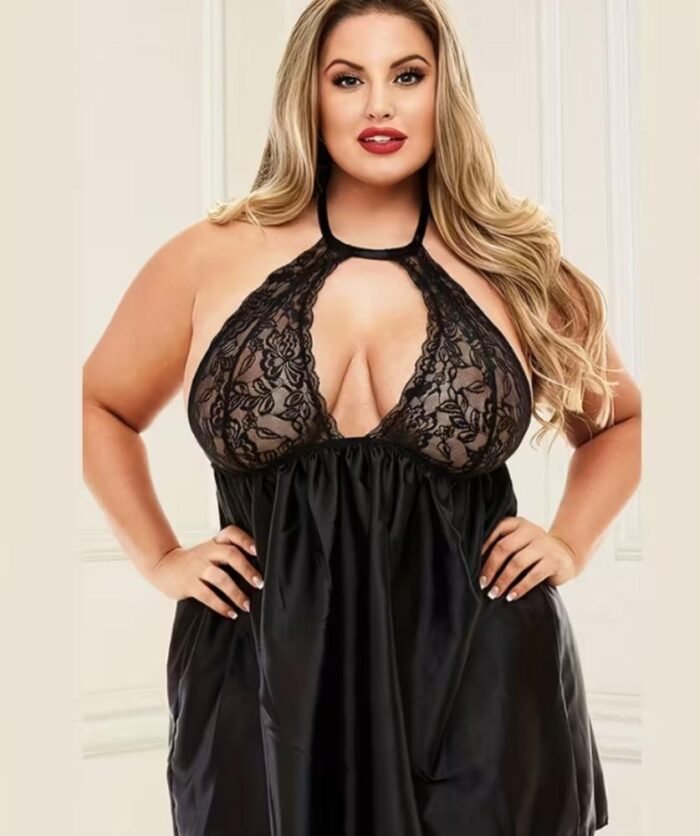 Lenceria Babydoll Encaje Tallas Grandes - Elegancia Sexy y Comodidad - Imagen 8
