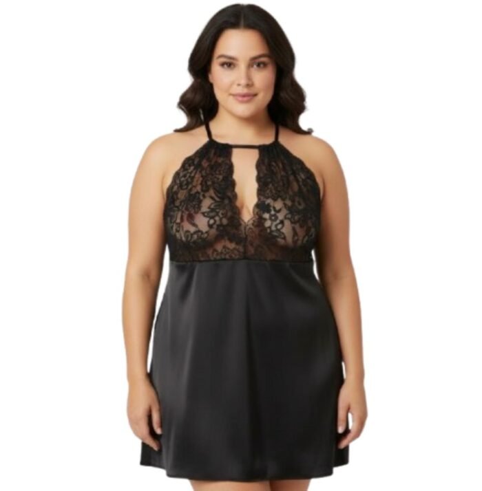 Lenceria Babydoll Encaje Tallas Grandes - Elegancia Sexy y Comodidad - Imagen 10