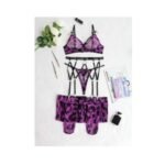 Lenceria Erotica Babydolls Sexy - 5 Piezas Con Medias Atractivas