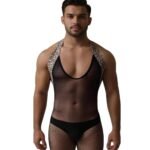 Lencería Hombre Sexy Malla Tanga - Estilo Atractivo y Audaz