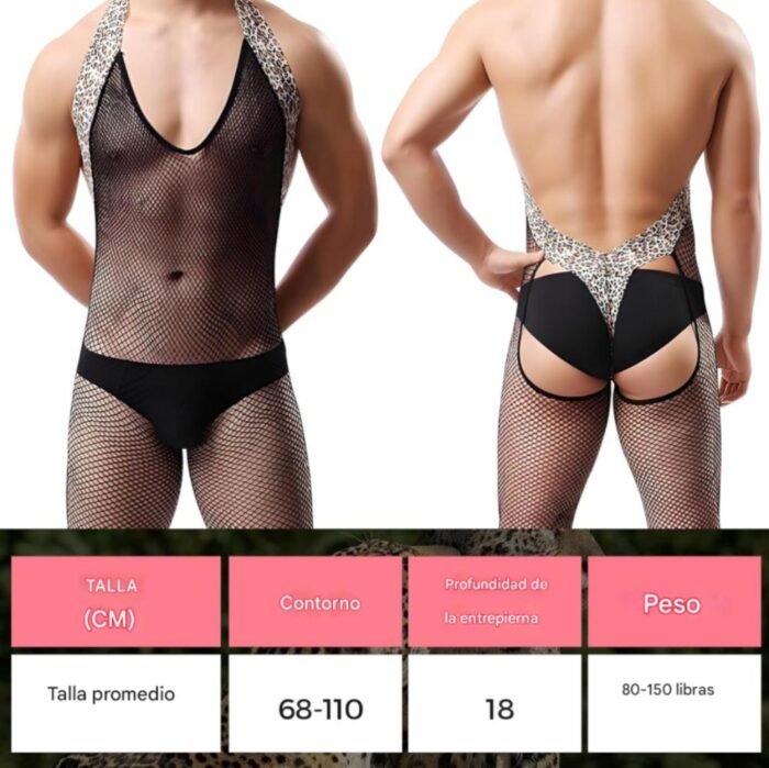 Lencería Hombre Sexy Malla Tanga - Estilo Atractivo y Audaz - Imagen 6