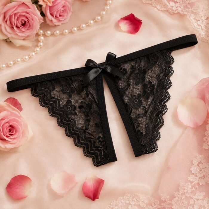 Lencería Vestido Senos Libres Tanga Abierta - Elegancia y Sensualidad - Imagen 7