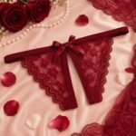Lencería Vestido Senos Libres Tanga Abierta - Elegancia y Sensualidad - Imagen 8