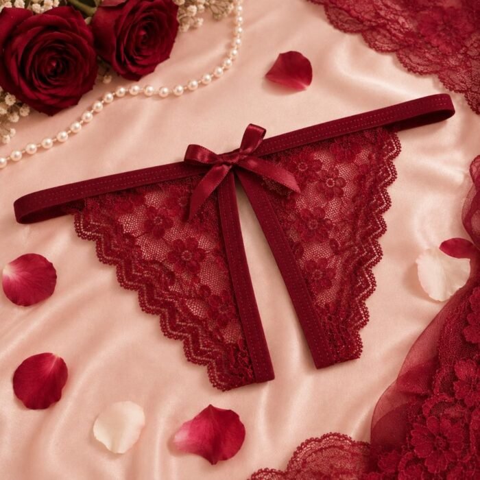 Lencería Vestido Senos Libres Tanga Abierta - Elegancia y Sensualidad - Imagen 8