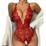 Lenceria Sexy Transparente Para Mujer, Entrepierna Abierta - Imagen 10