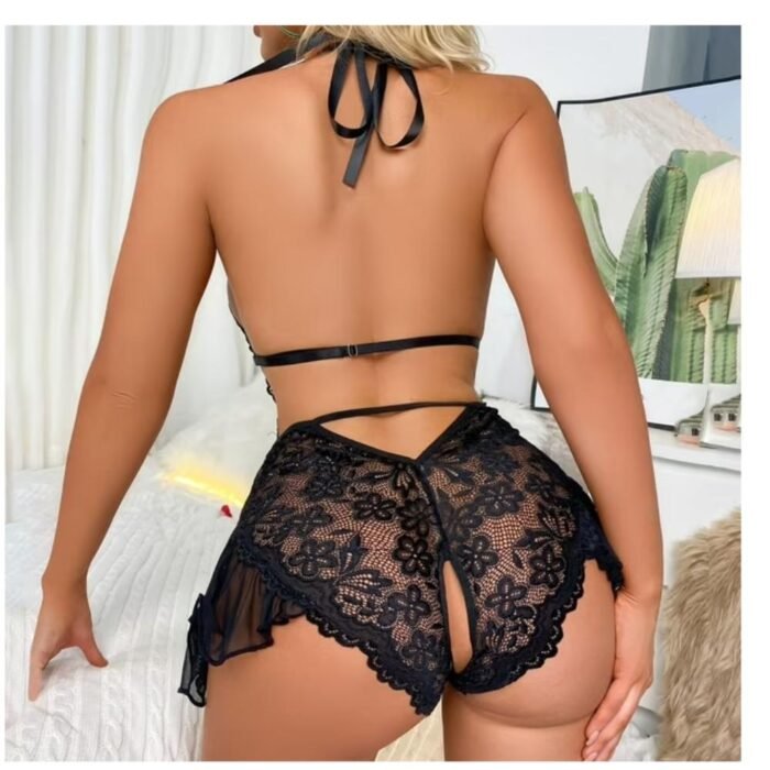 Lencería Erótica Sexy Entrepierna Abierta - Elegancia y Sensualidad - Imagen 6