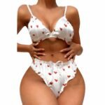 Pijama Sexy Lencería con Lazo - Conjunto Moderno y Elegante