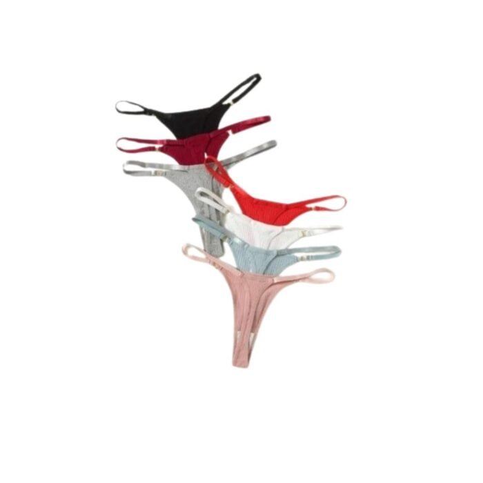 Set Colale 7pzas Tanga - Colores Surtidos y Diseño Sexy - Imagen 4