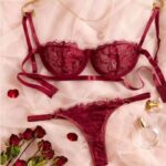 Conjunto de Ropa Interior G-String Transparente - Elegante y Comodidad - Imagen 2