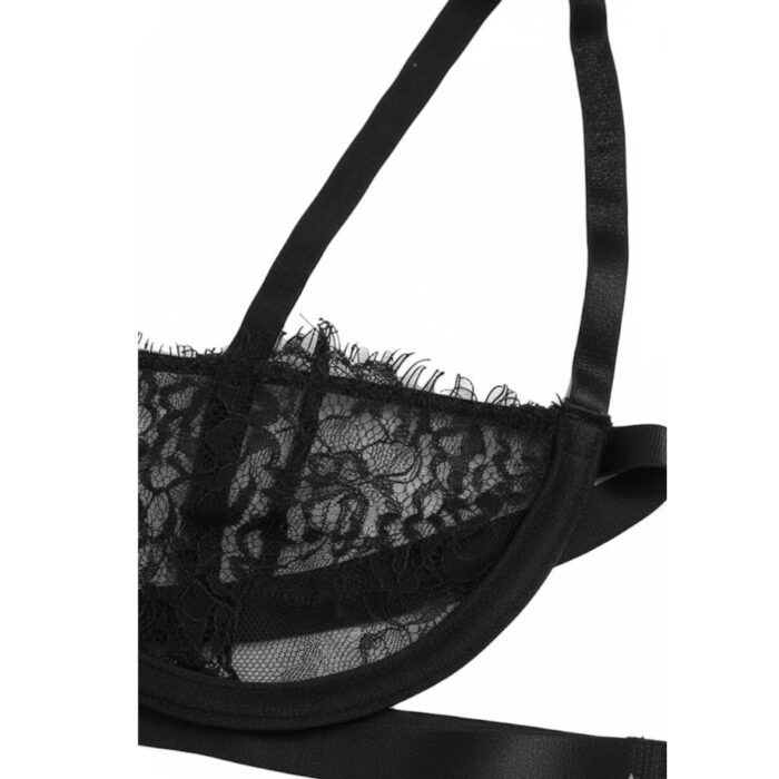 Conjunto de Ropa Interior G-String Transparente - Elegante y Comodidad - Imagen 8