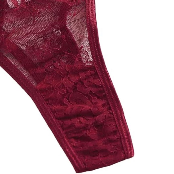 Conjunto de Ropa Interior G-String Transparente - Elegante y Comodidad - Imagen 10