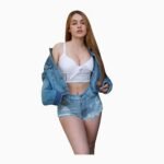 Short Jeans Mujer Mezclilla Denim Tiro Alto Excelente Horma - Imagen 4