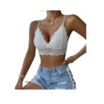 Sosten Bralette Abanico Encaje Floral - Elegancia y Comodidad Ligera - Imagen 6