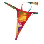Bikini micro triángulo sexy - Estampado vibrante y ajuste perfecto - Imagen 6