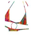 Bikini micro triángulo sexy - Estampado vibrante y ajuste perfecto - Imagen 7