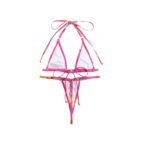 Bikini micro triángulo sexy - Estampado vibrante y ajuste perfecto - Imagen 10