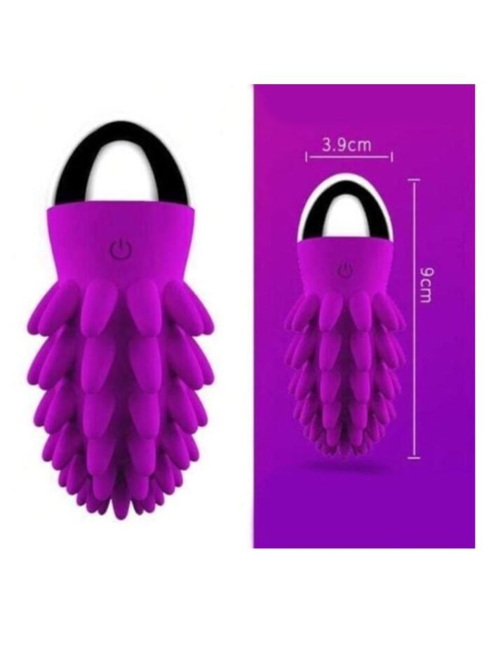 Vibrador Huevo Erizo Octopus - Silicona, 4 Intensidades y Resistente al Agua - Imagen 3