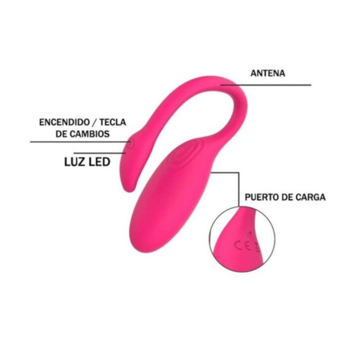 Vibrador Control Remoto App - Estimulador Doble Clítoris y Punto G - Imagen 4