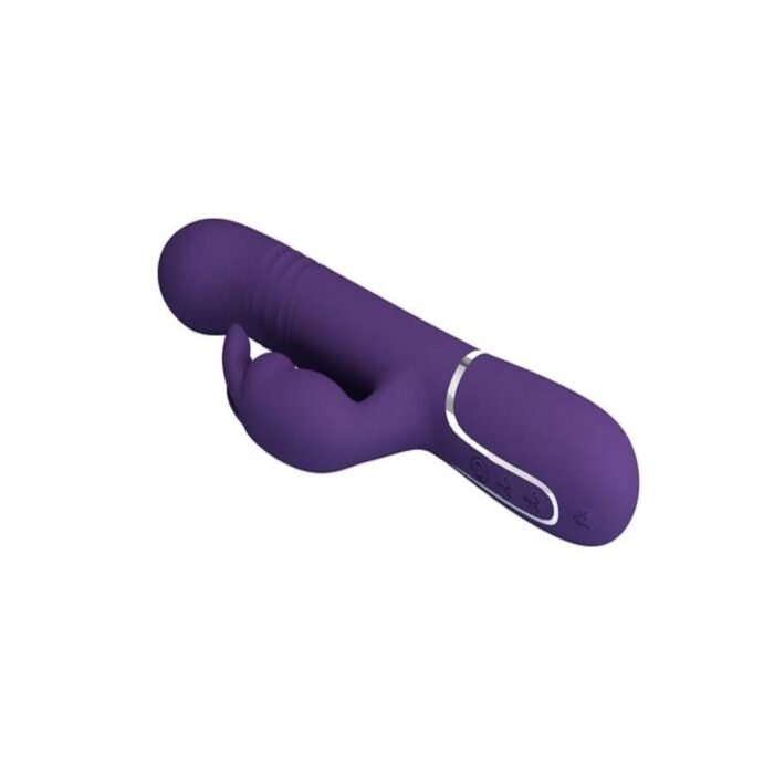 Vibrador Conejo con Empuje y Perlas Giratorias - Placer Dual Ergonómico - Imagen 4