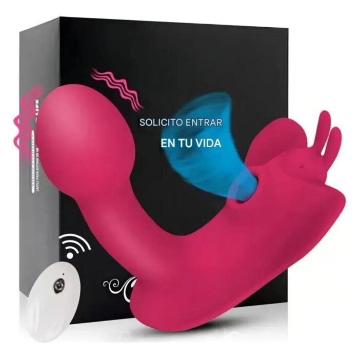 Vibrador Succionador Control Remoto - Estimulación Personalizada y Silenciosa - Imagen 2