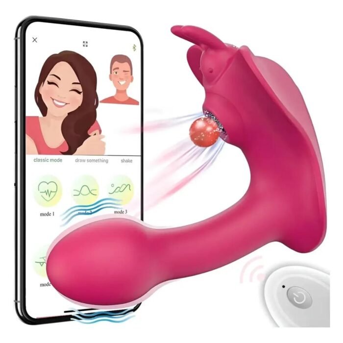 Vibrador Succionador Control Remoto - Estimulación Personalizada y Silenciosa - Imagen 3