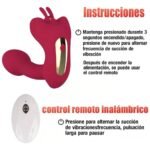 Vibrador Succionador Control Remoto - Estimulación Personalizada y Silenciosa - Imagen 7