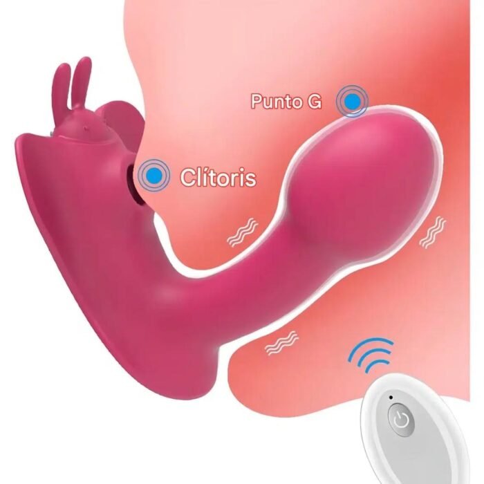 Vibrador Succionador Control Remoto - Estimulación Personalizada y Silenciosa - Imagen 8