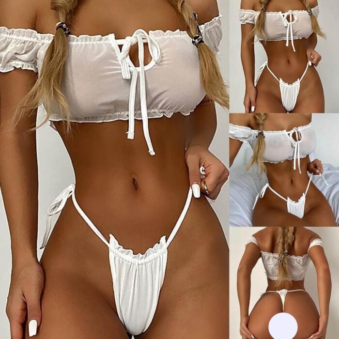 Lencería Sexy Transparente Mujer - Elegancia y Comodidad Diaria - Imagen 3