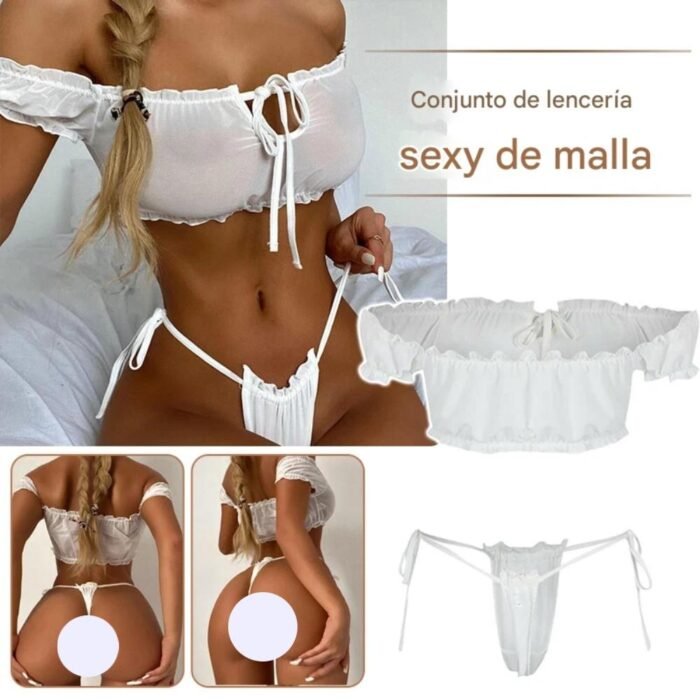 Lencería Sexy Transparente Mujer - Elegancia y Comodidad Diaria - Imagen 5