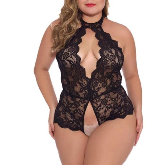 Lencería Erótica Sexy Mujer Entrepierna Abierta - Picardía Elegante - Imagen 4
