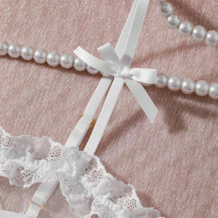 Lencería Babydoll Sexy Transparente Mujer - Elegancia y Comodidad Ideal - Imagen 8