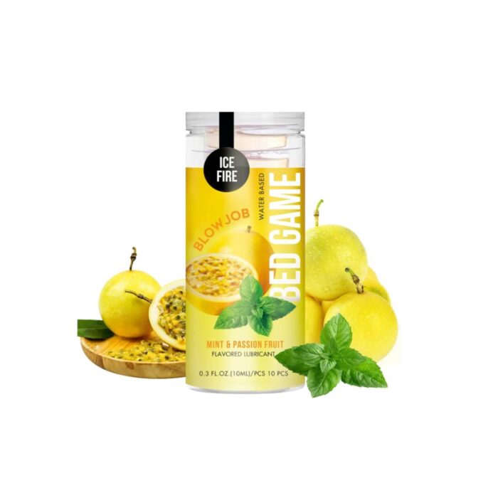 Lubricante Comestible Maracuyá Sexo Oral - Efecto Frío y Calor - Imagen 2