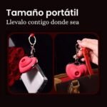 Llavero vibrador recargable íntimo - Doble placer discreto y elegante - Imagen 5