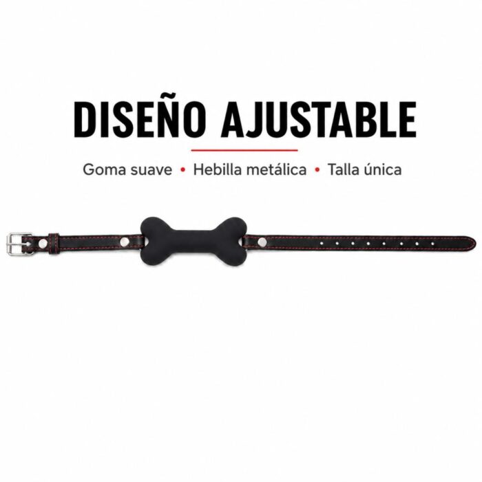 Mordaza Ajustable Goma Hueso 618 - Diseño Moderno y Regulable - Imagen 5