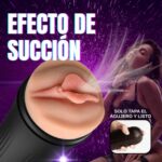 Masturbador Masculino Realista Textura Interna - Succión Ergonómica y Desmontable - Imagen 4