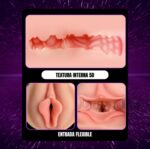 Masturbador Masculino Realista Textura Interna - Succión Ergonómica y Desmontable - Imagen 5