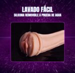Masturbador Masculino Realista Textura Interna - Succión Ergonómica y Desmontable - Imagen 8