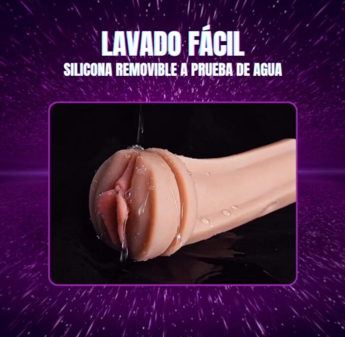 Masturbador Masculino Realista Textura Interna - Succión Ergonómica y Desmontable - Imagen 8