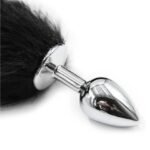 Plug Anal Metálico Cola Zorro - Diseño Ergonómico y Duradero - Imagen 2