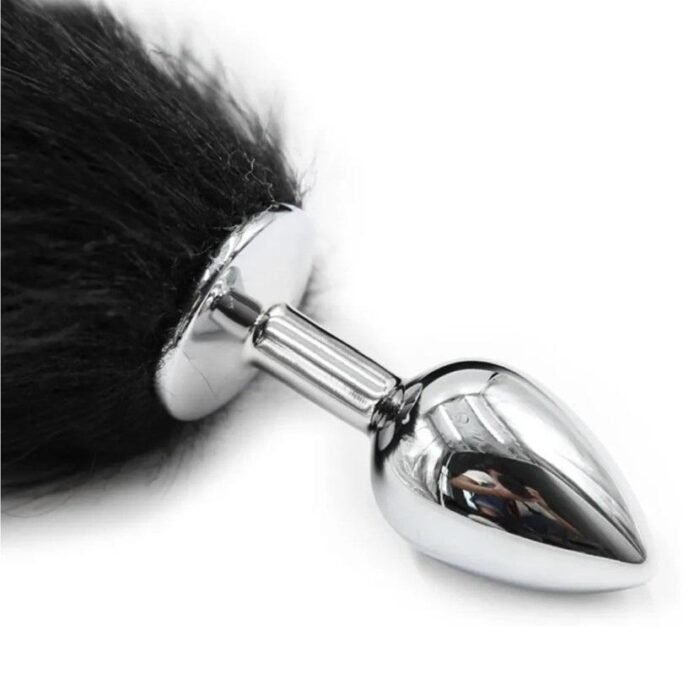 Plug Anal Metálico Cola Zorro - Diseño Ergonómico y Duradero - Imagen 2