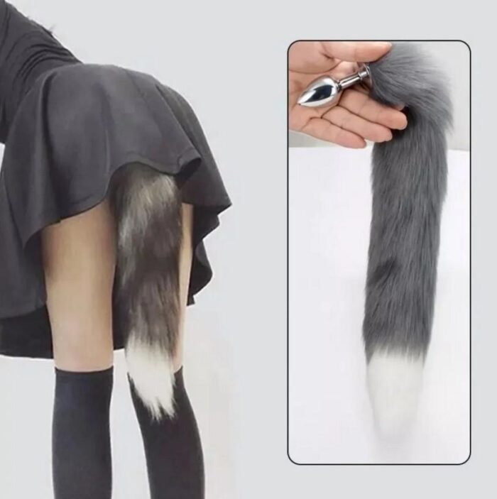 Plug Anal Metálico Cola Zorro - Diseño Ergonómico y Duradero - Imagen 5