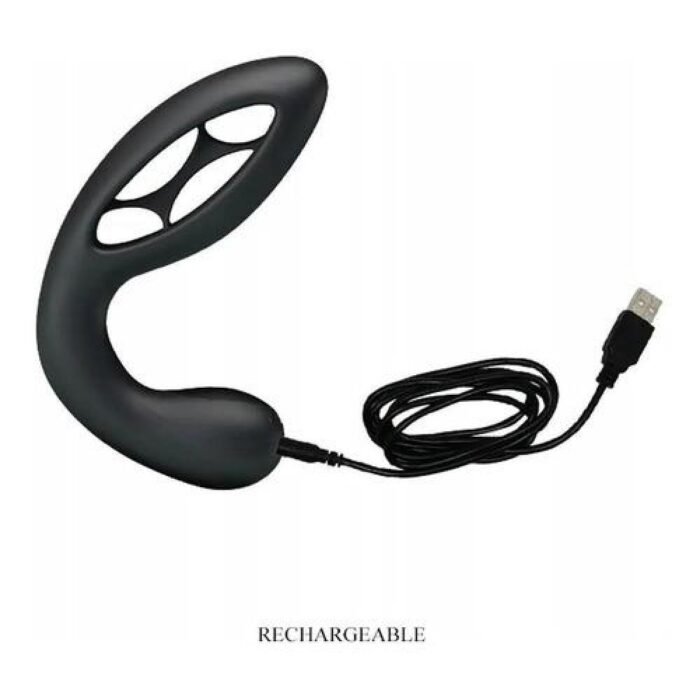 Plug Anal Estimulador Prostata - Vibrador Recargable IPX7 Silicona - Imagen 4