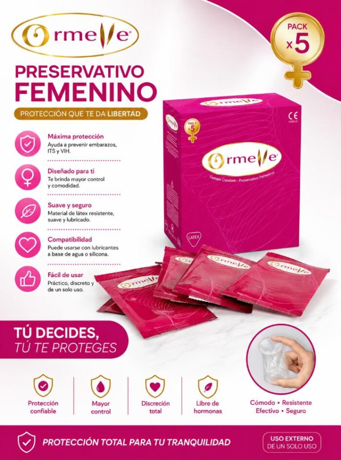 Preservativos femeninos de látex - Placer y protección garantizados - Imagen 4